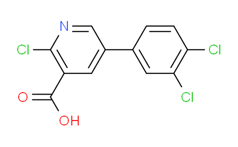 2-Chloro-5-(3,4-dichlorophenyl)nicotinic acid