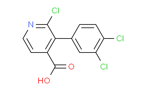 AM76530 | 1361693-04-0 | 2-Chloro-3-(3,4-dichlorophenyl)isonicotinic acid