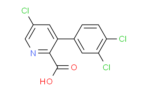 5-Chloro-3-(3,4-dichlorophenyl)picolinic acid