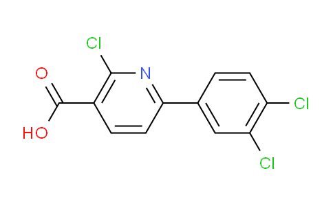 2-Chloro-6-(3,4-dichlorophenyl)nicotinic acid