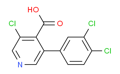 3-Chloro-5-(3,4-dichlorophenyl)isonicotinic acid