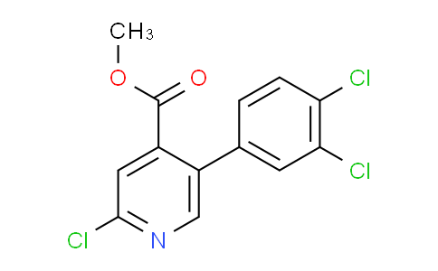 Methyl 2-chloro-5-(3,4-dichlorophenyl)isonicotinate