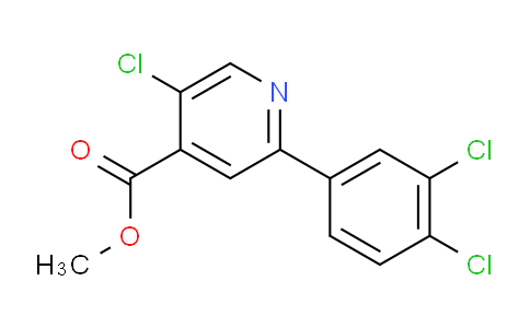 AM76542 | 1361723-07-0 | Methyl 5-chloro-2-(3,4-dichlorophenyl)isonicotinate