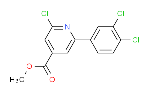 Methyl 2-chloro-6-(3,4-dichlorophenyl)isonicotinate