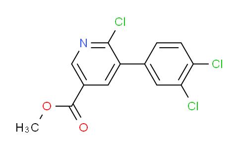 Methyl 6-chloro-5-(3,4-dichlorophenyl)nicotinate