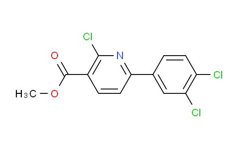Methyl 2-chloro-6-(3,4-dichlorophenyl)nicotinate