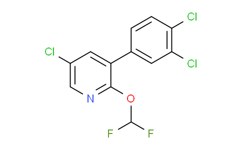 AM76550 | 1361845-29-5 | 5-Chloro-3-(3,4-dichlorophenyl)-2-(difluoromethoxy)pyridine