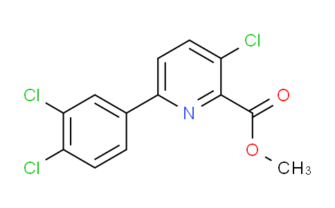 AM76551 | 1361723-10-5 | Methyl 3-chloro-6-(3,4-dichlorophenyl)picolinate