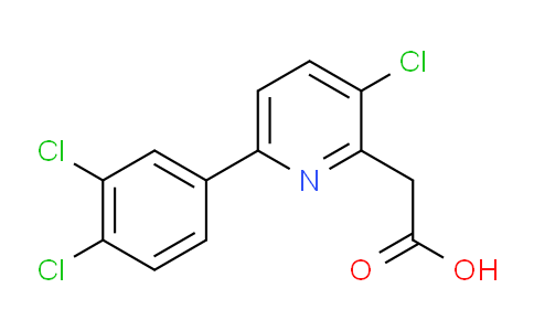 AM76594 | 1361646-52-7 | 3-Chloro-6-(3,4-dichlorophenyl)pyridine-2-acetic acid