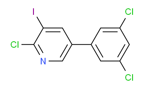 AM76596 | 1361873-63-3 | 2-Chloro-5-(3,5-dichlorophenyl)-3-iodopyridine