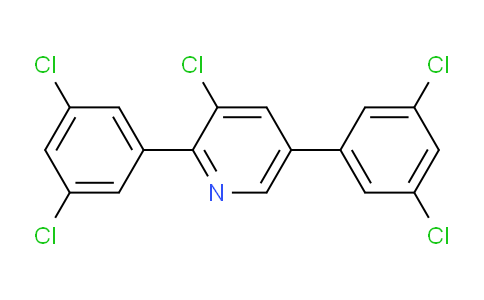 2,5-Bis(3,5-dichlorophenyl)-3-chloropyridine