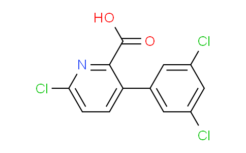 6-Chloro-3-(3,5-dichlorophenyl)picolinic acid