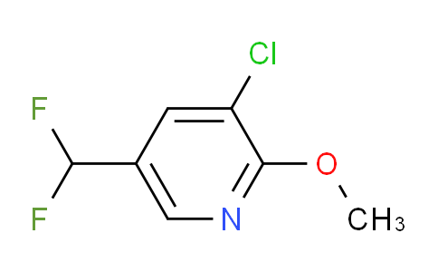 AM76647 | 1804755-13-2 | 3-Chloro-5-(difluoromethyl)-2-methoxypyridine