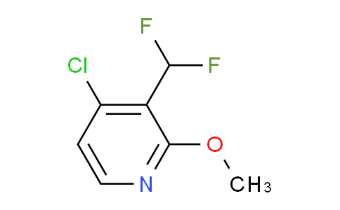 AM76652 | 1806760-89-3 | 4-Chloro-3-(difluoromethyl)-2-methoxypyridine