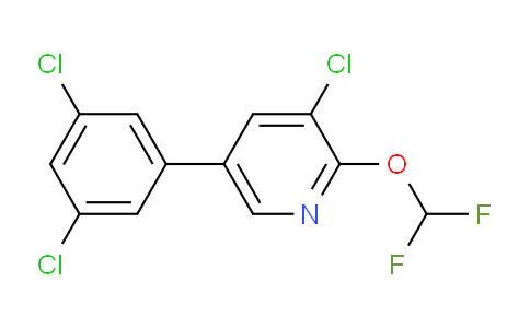 AM76675 | 1361849-35-5 | 3-Chloro-5-(3,5-dichlorophenyl)-2-(difluoromethoxy)pyridine