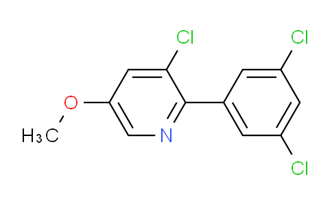 AM76679 | 1361708-79-3 | 3-Chloro-2-(3,5-dichlorophenyl)-5-methoxypyridine