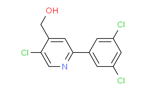 5-Chloro-2-(3,5-dichlorophenyl)pyridine-4-methanol