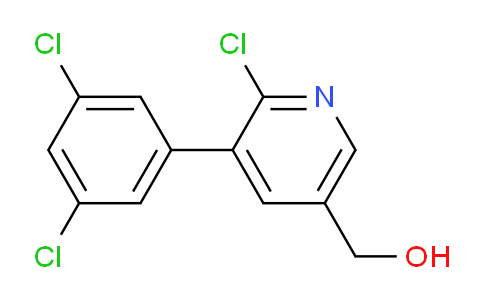 2-Chloro-3-(3,5-dichlorophenyl)pyridine-5-methanol