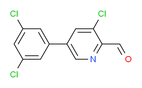 3-Chloro-5-(3,5-dichlorophenyl)picolinaldehyde