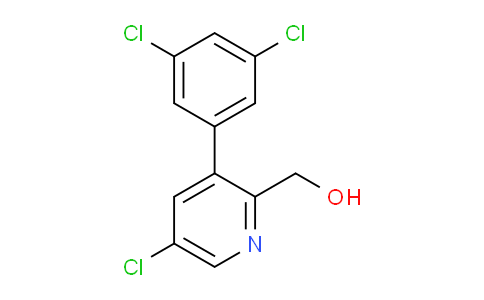 5-Chloro-3-(3,5-dichlorophenyl)pyridine-2-methanol