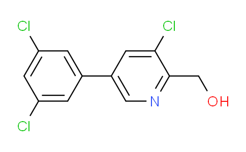 3-Chloro-5-(3,5-dichlorophenyl)pyridine-2-methanol