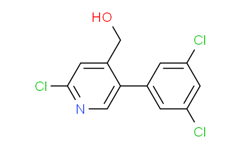 2-Chloro-5-(3,5-dichlorophenyl)pyridine-4-methanol