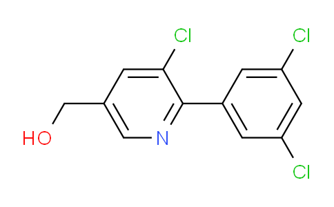 3-Chloro-2-(3,5-dichlorophenyl)pyridine-5-methanol