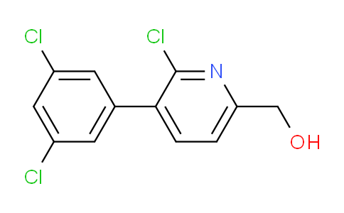 2-Chloro-3-(3,5-dichlorophenyl)pyridine-6-methanol