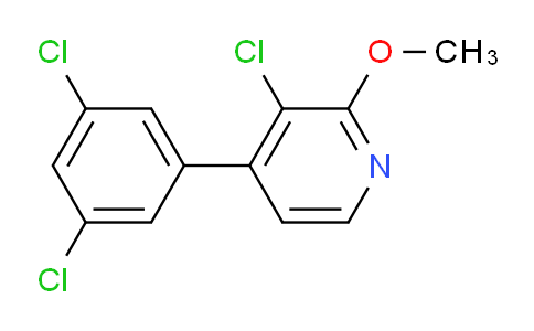 3-Chloro-4-(3,5-dichlorophenyl)-2-methoxypyridine