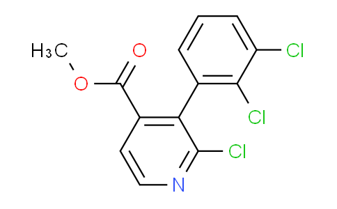 Methyl 2-chloro-3-(2,3-dichlorophenyl)isonicotinate