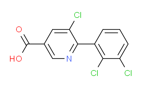 5-Chloro-6-(2,3-dichlorophenyl)nicotinic acid