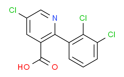 5-Chloro-2-(2,3-dichlorophenyl)nicotinic acid