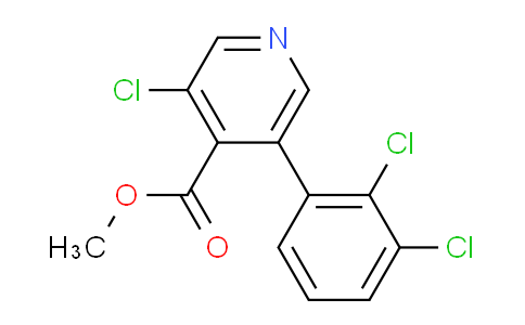 Methyl 3-chloro-5-(2,3-dichlorophenyl)isonicotinate