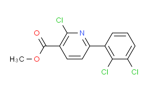 Methyl 2-chloro-6-(2,3-dichlorophenyl)nicotinate