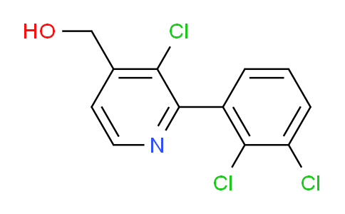 3-Chloro-2-(2,3-dichlorophenyl)pyridine-4-methanol