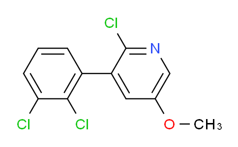 2-Chloro-3-(2,3-dichlorophenyl)-5-methoxypyridine