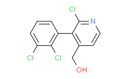 2-Chloro-3-(2,3-dichlorophenyl)pyridine-4-methanol