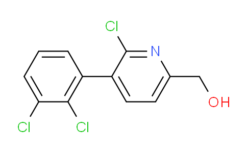 2-Chloro-3-(2,3-dichlorophenyl)pyridine-6-methanol