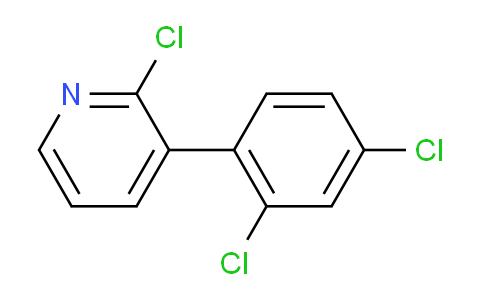 2-Chloro-3-(2,4-dichlorophenyl)pyridine