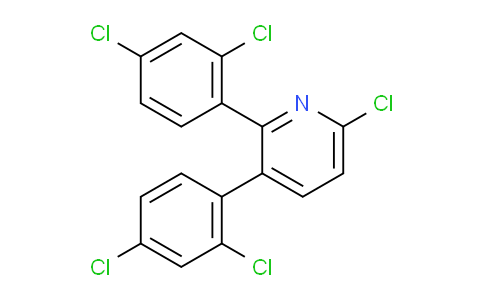 2,3-Bis(2,4-dichlorophenyl)-6-chloropyridine