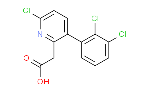 6-Chloro-3-(2,3-dichlorophenyl)pyridine-2-acetic acid