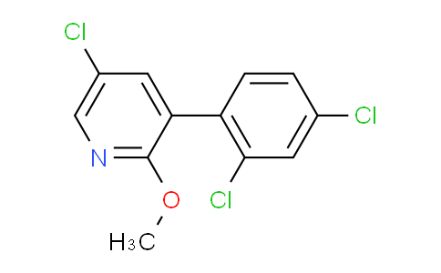 AM76822 | 1361813-75-3 | 5-Chloro-3-(2,4-dichlorophenyl)-2-methoxypyridine