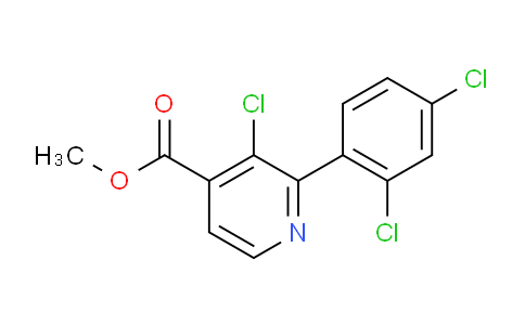 AM76823 | 1361873-65-5 | Methyl 3-chloro-2-(2,4-dichlorophenyl)isonicotinate