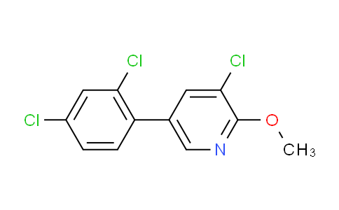 AM76825 | 1361778-36-0 | 3-Chloro-5-(2,4-dichlorophenyl)-2-methoxypyridine