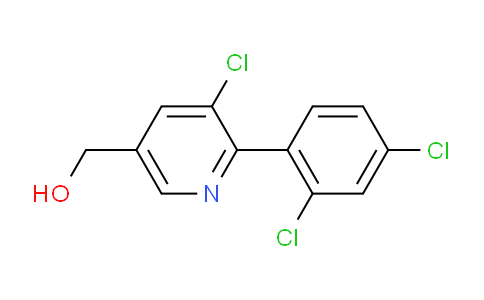 3-Chloro-2-(2,4-dichlorophenyl)pyridine-5-methanol