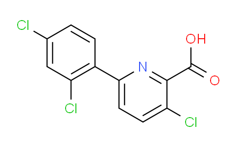 3-Chloro-6-(2,4-dichlorophenyl)picolinic acid