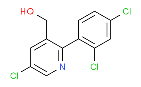 5-Chloro-2-(2,4-dichlorophenyl)pyridine-3-methanol