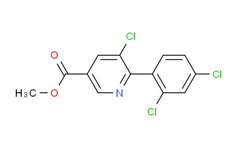 Methyl 5-chloro-6-(2,4-dichlorophenyl)nicotinate