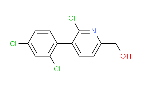 2-Chloro-3-(2,4-dichlorophenyl)pyridine-6-methanol
