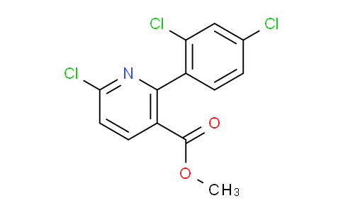 Methyl 6-chloro-2-(2,4-dichlorophenyl)nicotinate
